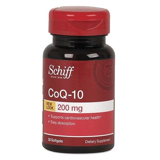 Schiff CoQ-10 200 Mg - 30 Softgels Vitamins & Supplements Pasteur Pharmacy