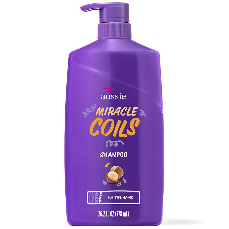 Aussie Miracle Coils With Macadamia Nut Oil Shampoo - 26.2 Fl Oz Shampoo Pasteur Pharmacy