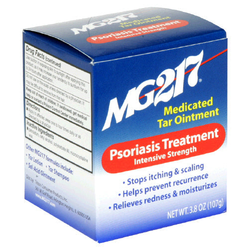 Mg217 Medicated Tar Ointment, Psoriasis Treatment, Intensive Strength, 3.8 Oz Health & Beauty Pasteur Pharmacy