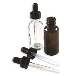Rexam Amber Glass Dropper 12 X 1 Oz Glass Pasteur Pharmacy