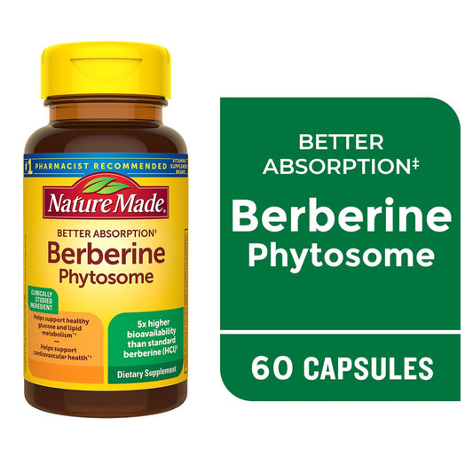 NM Berberine Phytosom Cp 550Mg 60 Vitamins & Supplements Pasteur Pharmacy