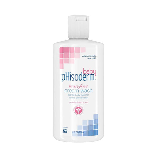 Phisoderm Baby Tear-Free Cream Wash 8 Fl Oz Baby & Toddler Pasteur Pharmacy