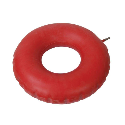 Drive Medical Inflatable Rubber Cushion, Red First Aid Pasteur Pharmacy