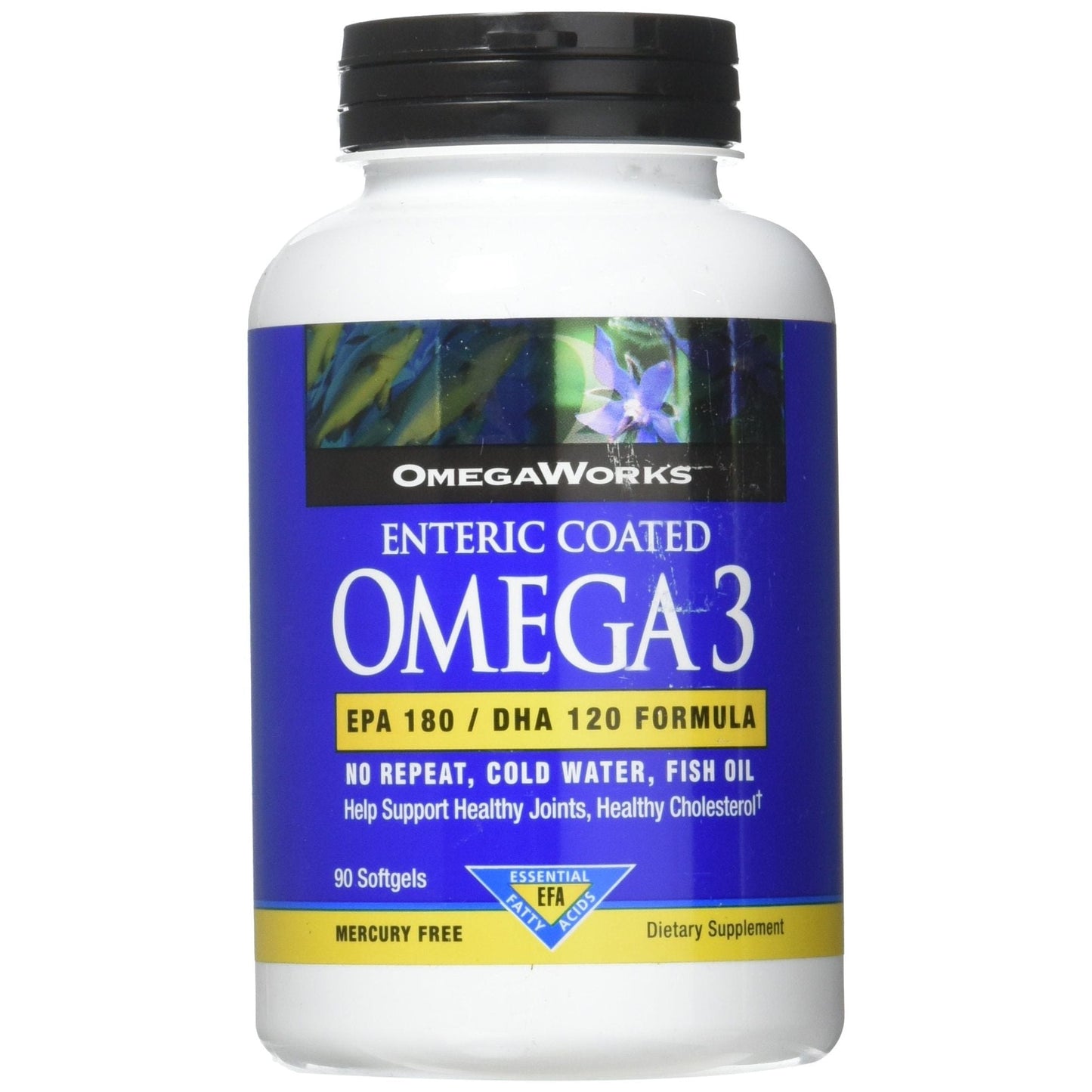OmegaWorks Omega-3 Enteric Coated 90 Soft Gels Vitamins & Supplements Pasteur Pharmacy