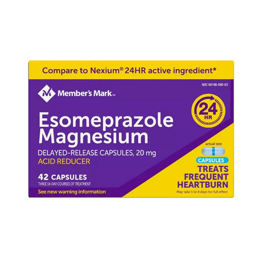 AURO HEALTH ESOMEPRAZOLE MAGNESIUM DELAYED-RELEASE CAPSULES, 42 COUNT Medicine & Drugs Pasteur Pharmacy