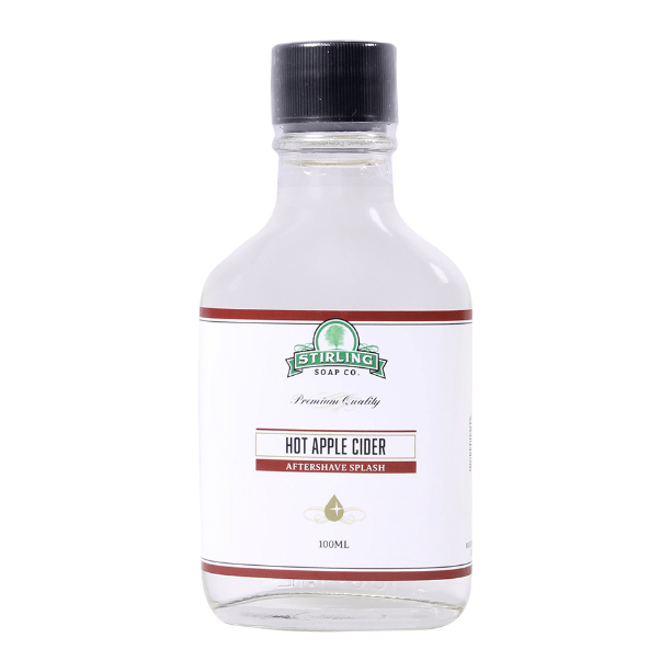 Stirling Soap Co. Hot Apple Cider Shaving Set Shaving Set Pasteur Pharmacy Aftershave Splash 3.4oz