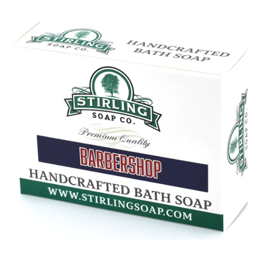 Stirling Soap Co. Barbershop Bath Soap 5.5 Oz Bath Soap Pasteur Pharmacy