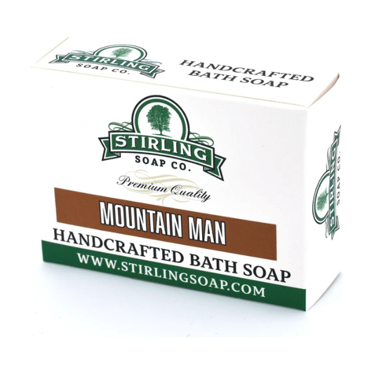 Stirling Soap Co. Mountain Man Bath Soap 5.5 Oz Bath Soap Pasteur Pharmacy
