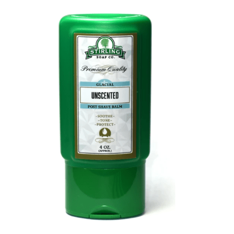 Stirling Soap Co. Glacial - Unscented Post Shave Balm 4 Oz Post Shave Balm Pasteur Pharmacy