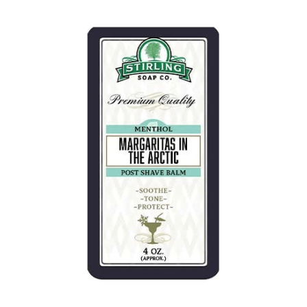 Stirling Soap Co. Margaritas in the Arctic Shaving Collection Shaving Set Pasteur Pharmacy Post Shave Balm 4oz