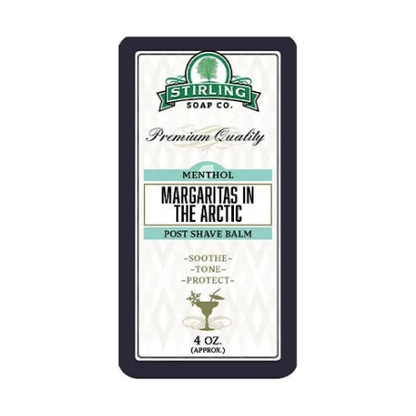 Stirling Soap Co. Margaritas in the Arctic Shaving Collection Shaving Set Pasteur Pharmacy Post Shave Balm 4oz
