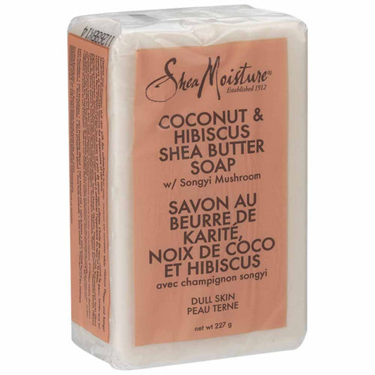 SheaMoisture Soap 8 Ounce Bar Coconut Hibiscus Butter 235ml Bar Soap Pasteur Pharmacy