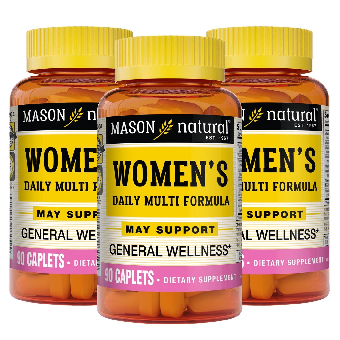 Mason Women's Daily Formula Caplets 90Ct Personal Care Pasteur Pharmacy