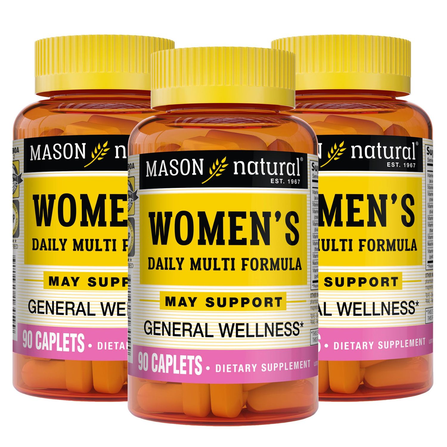 Mason Women's Daily Formula Caplets 90Ct Personal Care Pasteur Pharmacy
