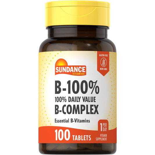Sundance Vitamins B-Complex 100% Daily Value Vitamins & Supplements Pasteur Pharmacy