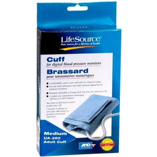 LifeSource Digital Blood Pressure Cuff Adult Medium UA-280 Blood Pressure Monitors Pasteur Pharmacy