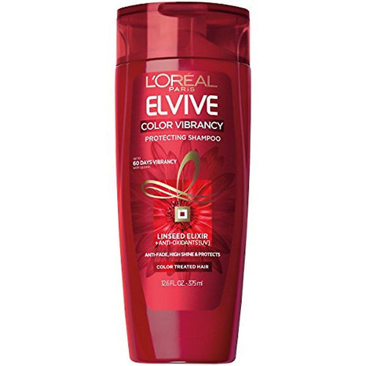 L'Oreal Shampoo, Protecting, Color Vibrancy, Linseed Elixir Anti Oxidants [Uv] 12.6 Oz Shampoo Pasteur Pharmacy