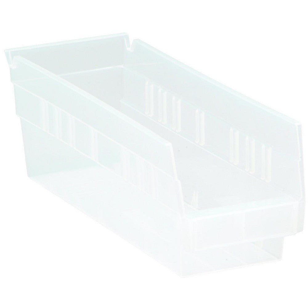 Regency Space Solutions Quantum Storage Systems Shelf Bin, Clear, Polypropylene,4 In QSB101CL Storage & Organization Pasteur Pharmacy