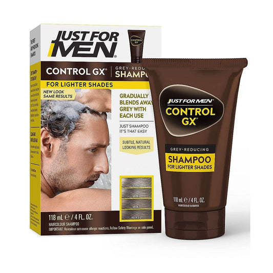 Just For Men Control GX Light Shades Shampoo - 4 Fl Oz Shampoo Pasteur Pharmacy