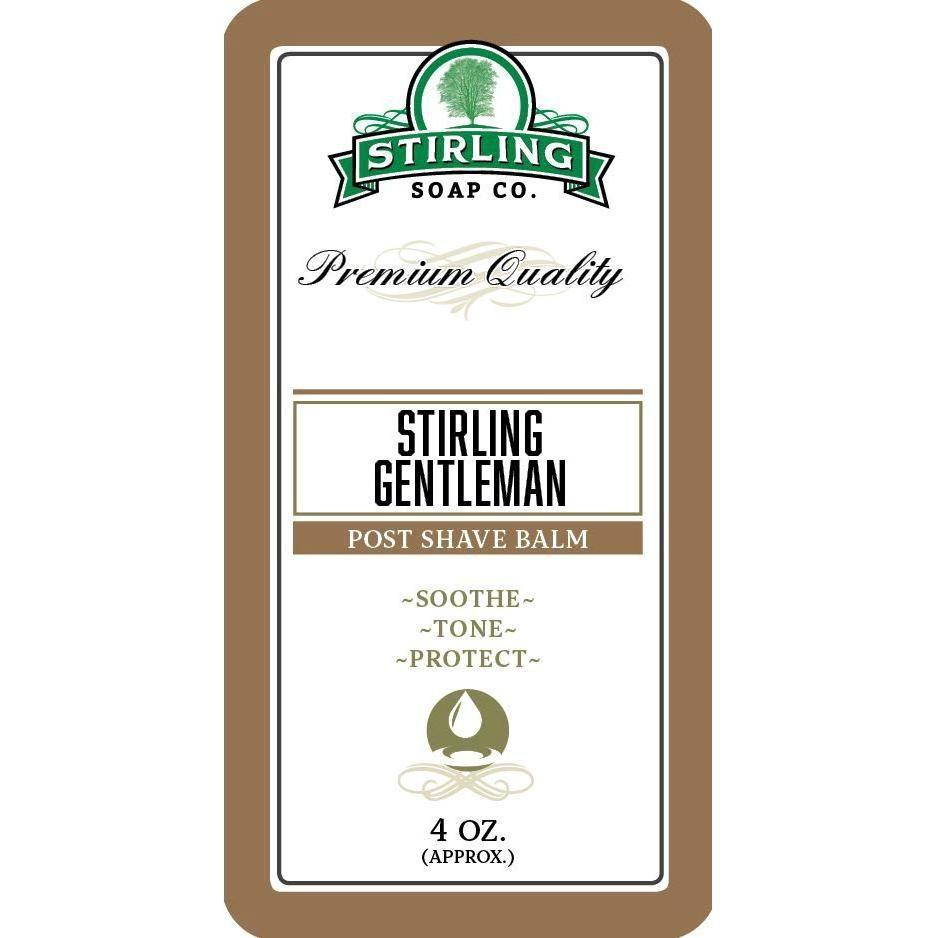 Stirling Soap Co. Stirling Gentleman Shaving Collection Shaving Set Pasteur Pharmacy Post Shave Balm 4oz