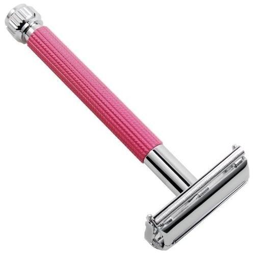 Parker 29L Pink Women's Long Handle Butterfly Open Safety Razor Safety Razor Pasteur Pharmacy