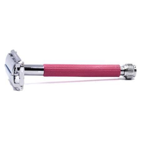 Parker 29L Pink Women's Long Handle Butterfly Open Safety Razor Safety Razor Pasteur Pharmacy