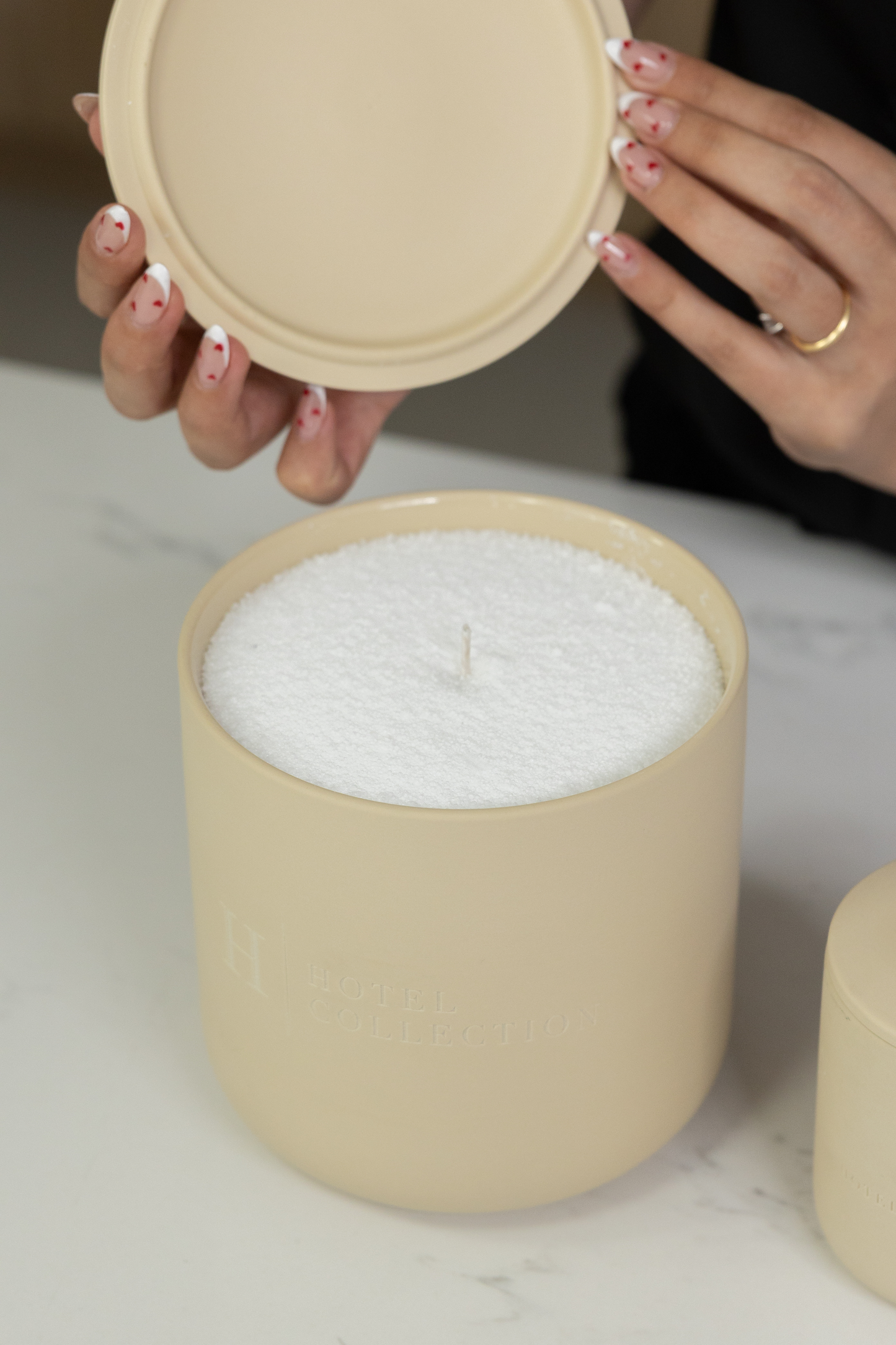 Hotel Collection Sand Wax Wicks Refill Ceramic Sand Wax Candle Hotel Collection