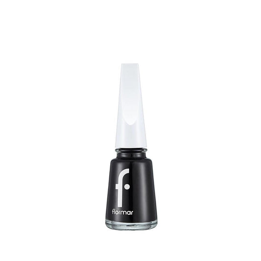 Flormar Black Minimalism Nail Enamel 313 Glossy Polish