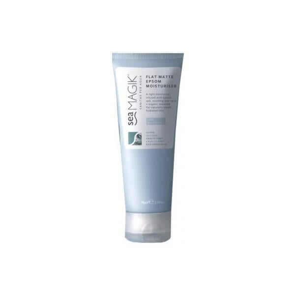 Dead Sea Spa Magik Flat Matte Epsom Moisturiser - Natural Skincare for Oily Skin, 75ml