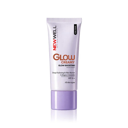 Crema hidratante New Well Glow Boosting SPF 15+ Pink Pearl 30 ml