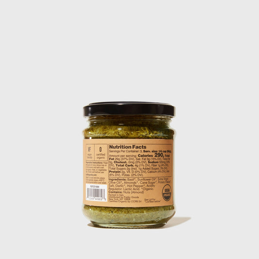 Organic Pesto Public Goods