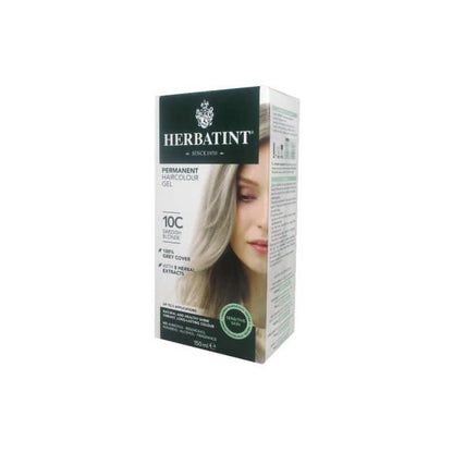 Tinte para el cabello Herbatint 10C Rubio Sueco