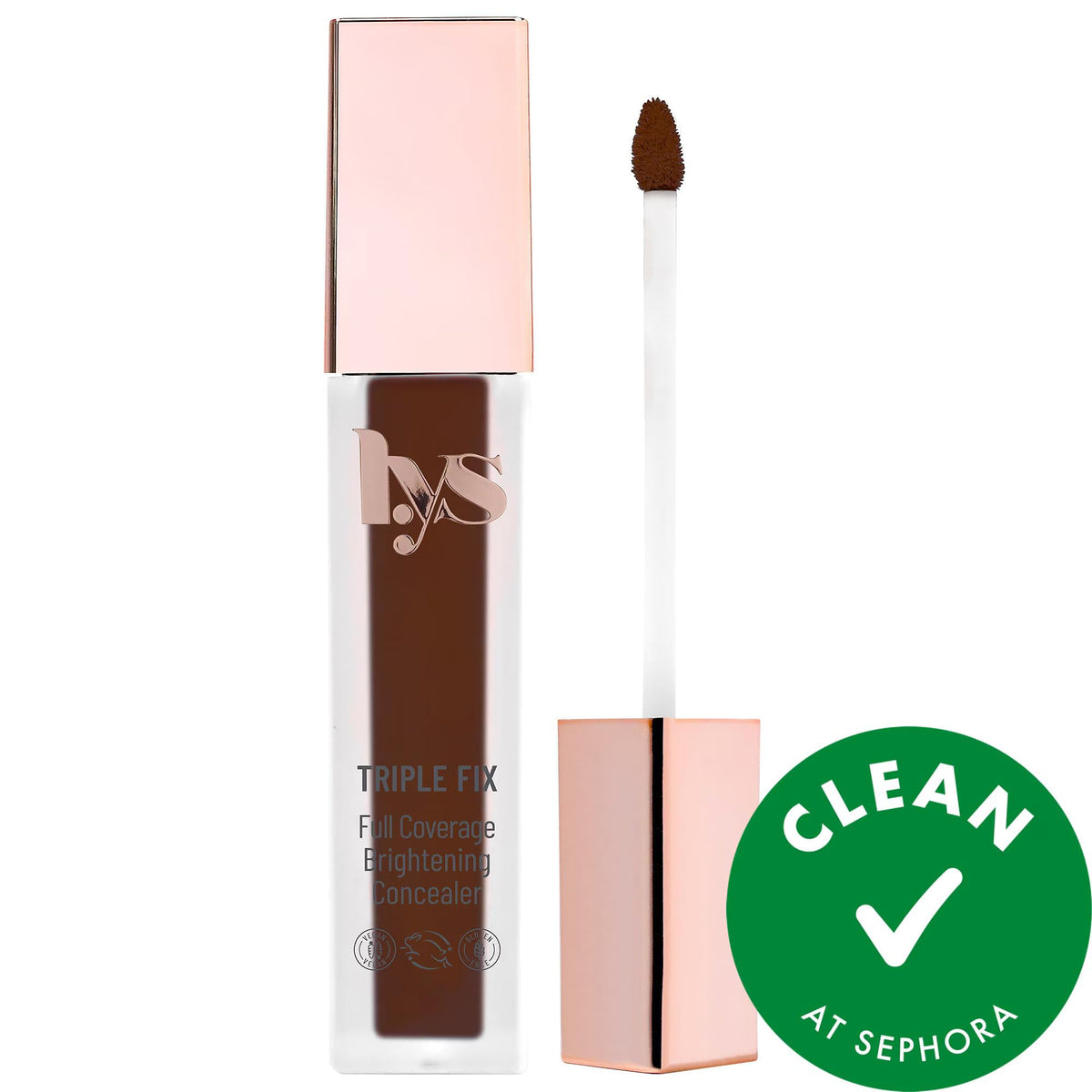 Triple Fix Brightening Concealer - Vegan, Full Coverage, Natural Finish