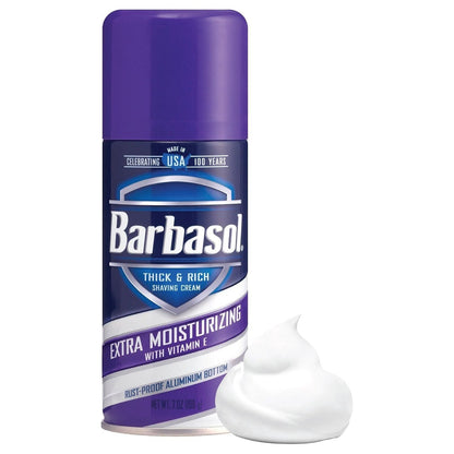 Barbasol Thick & Rich Shave Cream Extra Moisturizing Vitamin E 7 Oz Shave Cream Pasteur Pharmacy