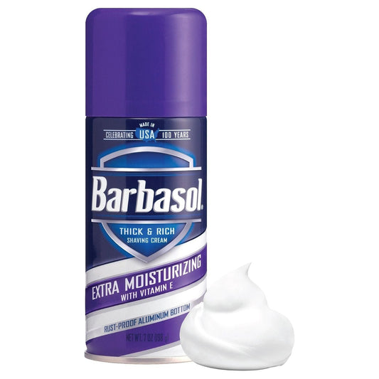 Barbasol Thick & Rich Shave Cream Extra Moisturizing Vitamin E 7 Oz Shave Cream Pasteur Pharmacy