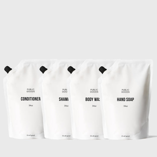 Bath & Body Essentials Refill Bundle Public Goods