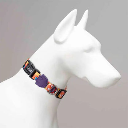 Collier pour chien Lindo Ginger Man élégant et réglable, grande taille 46-70 cm