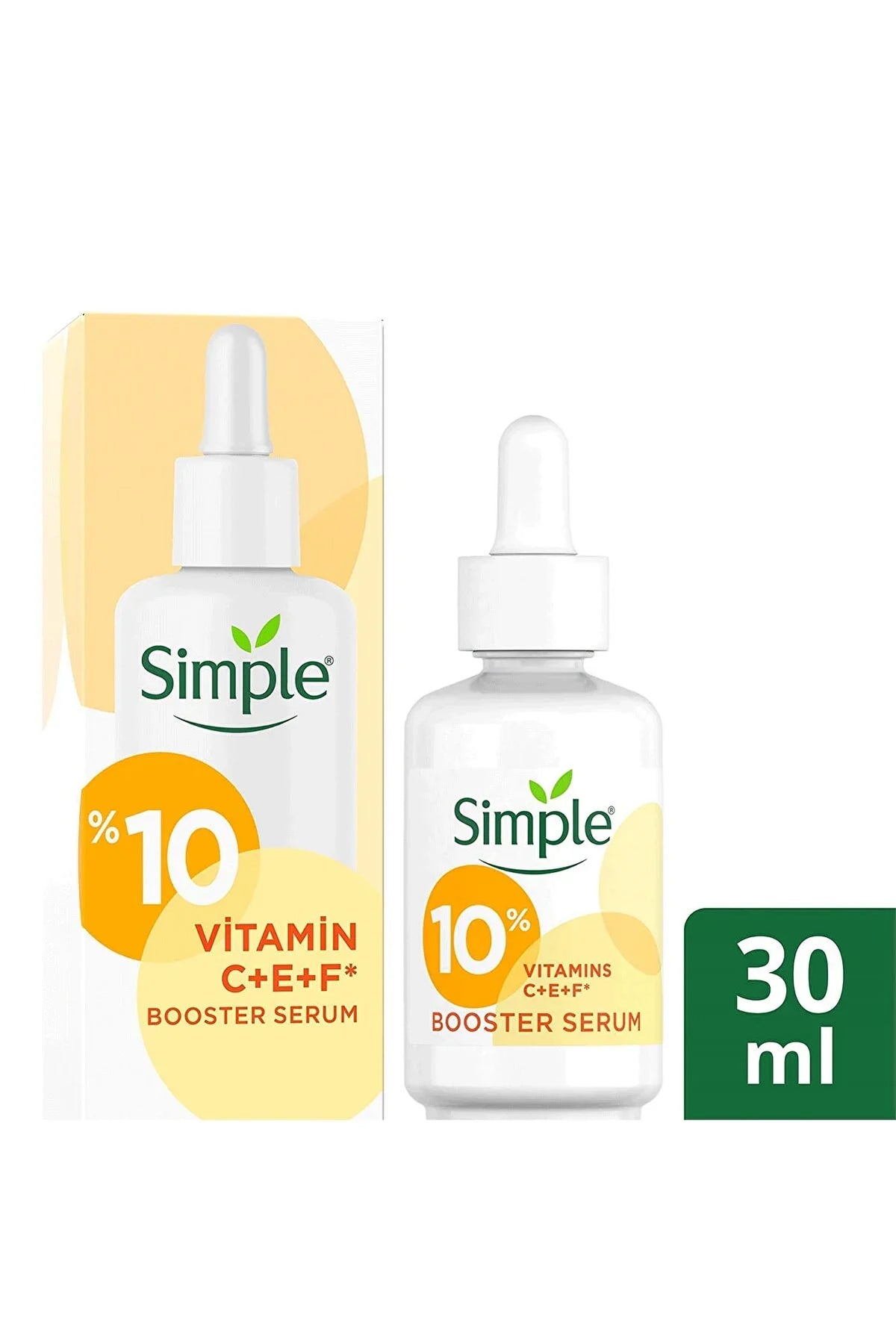 Sérum potenciador Simple 10% Vitamina C+F+E 30 ml
