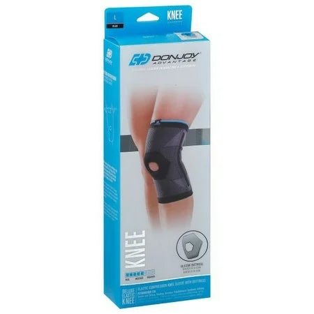 Donjoy Advantage Deluxe Elastic Knee Black Large Knee Brace Pasteur Pharmacy