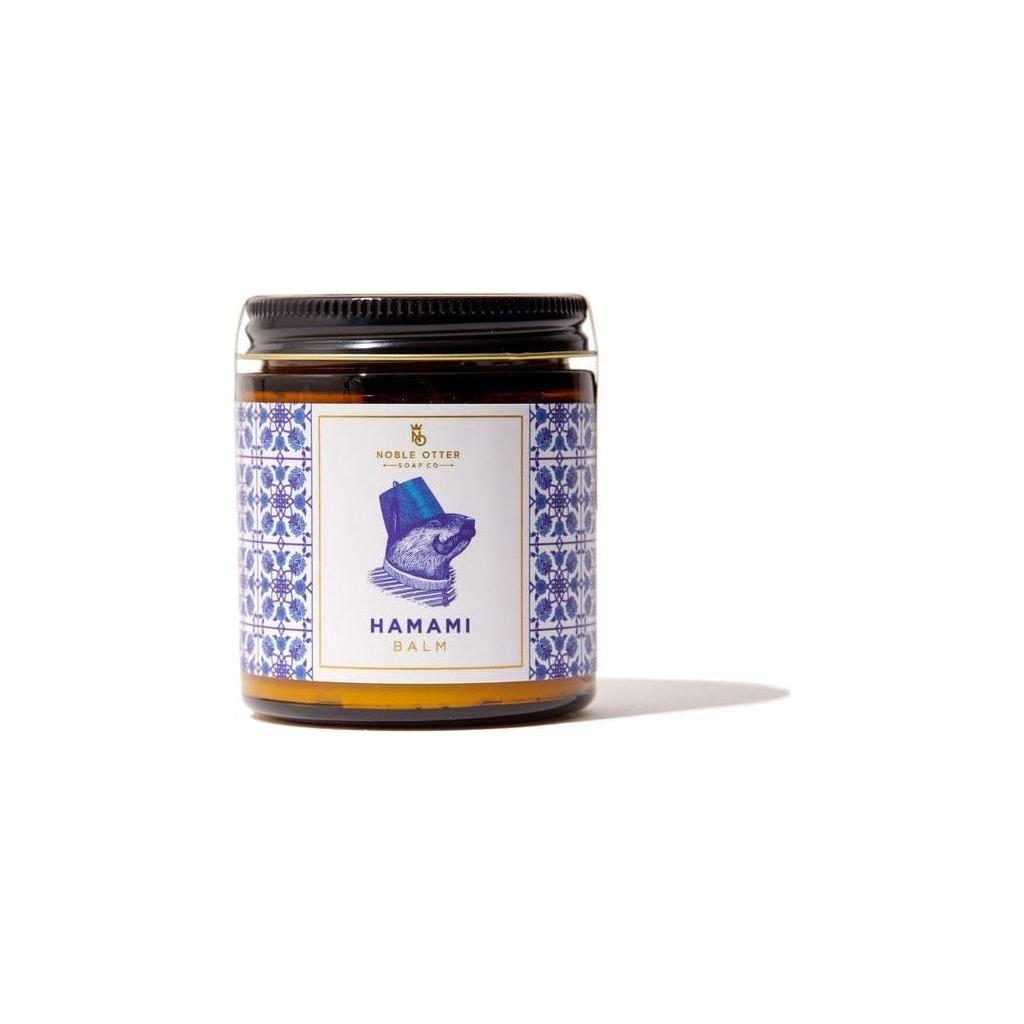 Noble Otter Soap Co. Hamami Shaving Collection Shaving Set Pasteur Pharmacy Aftershave Balm 4 oz