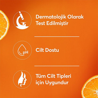 Gel limpiador facial iluminador de vitamina C y naranja Himalaya 100 ml