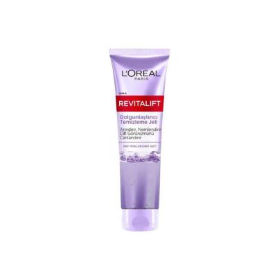 L'Oréal Revitalift Ácido Hialurónico Gel Limpiador Facial: Gel limpiador facial hidratante y rellenador para una piel joven y antiedad (150 ml/5.07 fl oz)