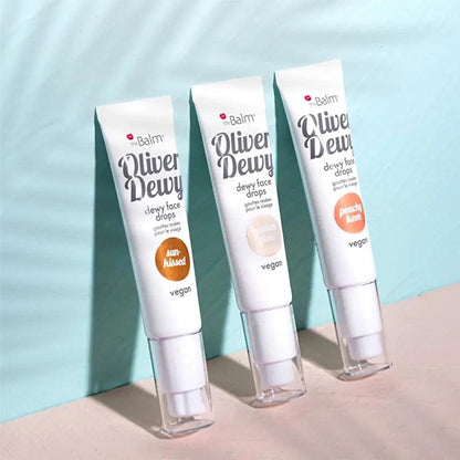 theBalm Oliver Dewy Face Drops Highlighter Peachy Keen 15 ml