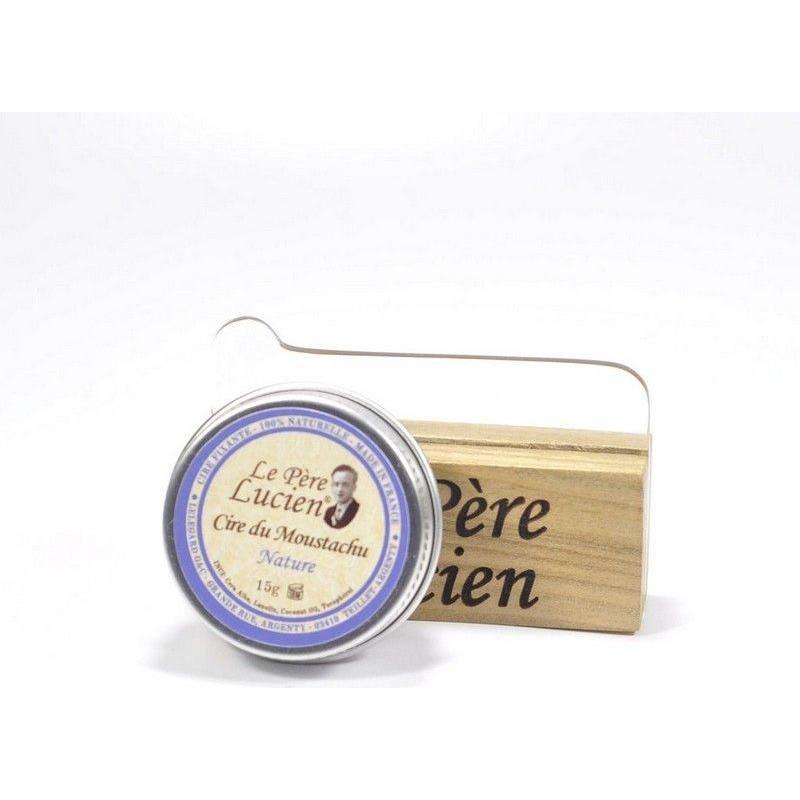 Le Pere Lucien Nature 100% Natural Mustache Wax 15g Mustache Wax Pasteur Pharmacy