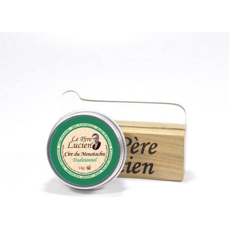 Le Pere Lucien Traditionnel 100% Natural Mustache Wax 15g Mustache Wax Pasteur Pharmacy