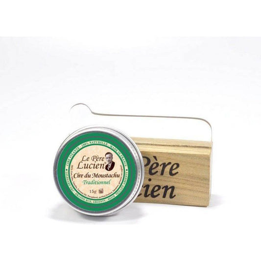 Le Pere Lucien Traditionnel 100% Natural Mustache Wax 15g Mustache Wax Pasteur Pharmacy