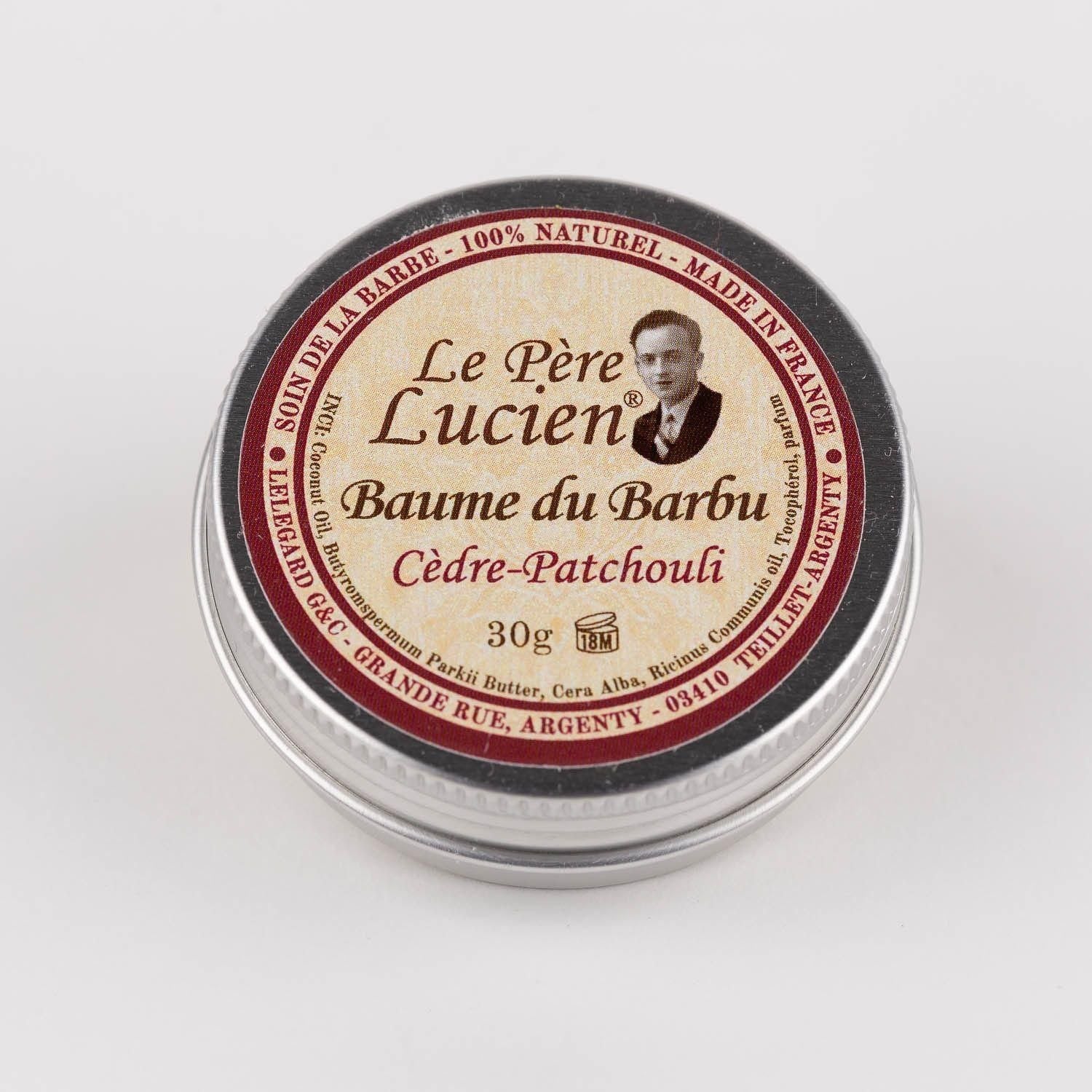 Le Pere Lucien Cidre Patchouli Natural Beard Balm 30g Beard Balm Pasteur Pharmacy