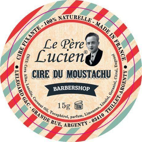 Le Pere Lucien Barbershop 100% Natural Mustache Wax 15g Mustache Wax Pasteur Pharmacy