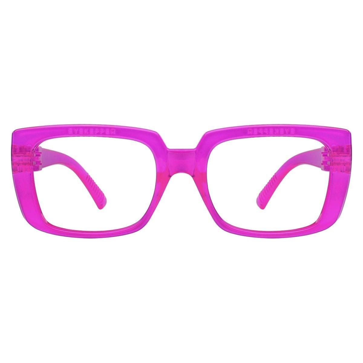 30% Blue Light Blocking Glasses Metalless Screwless Eyeglasses NR9107-B15 Eyeglasses Pasteur Pharmacy Rose without magnification