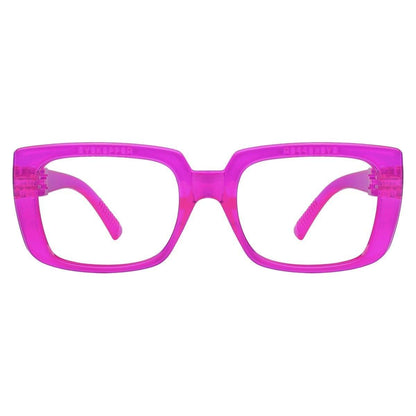 30% Blue Light Blocking Glasses Metalless Screwless Eyeglasses NR9107-B15 Eyeglasses Pasteur Pharmacy Rose without magnification